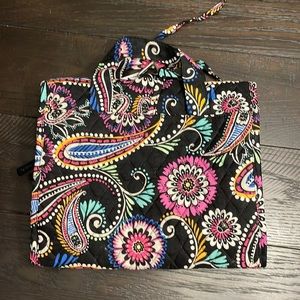 Vera Bradley Hanging Makeup Organzier “Bandana Swirl”